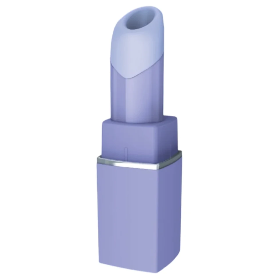 Womanizer Beauty - rúzs alakú léghullámos csiklóizgató (lila)