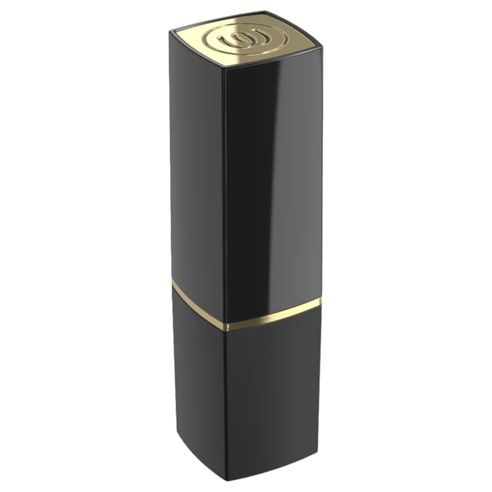 Womanizer Beauty - rúzs alakú léghullámos csiklóizgató (fekete)