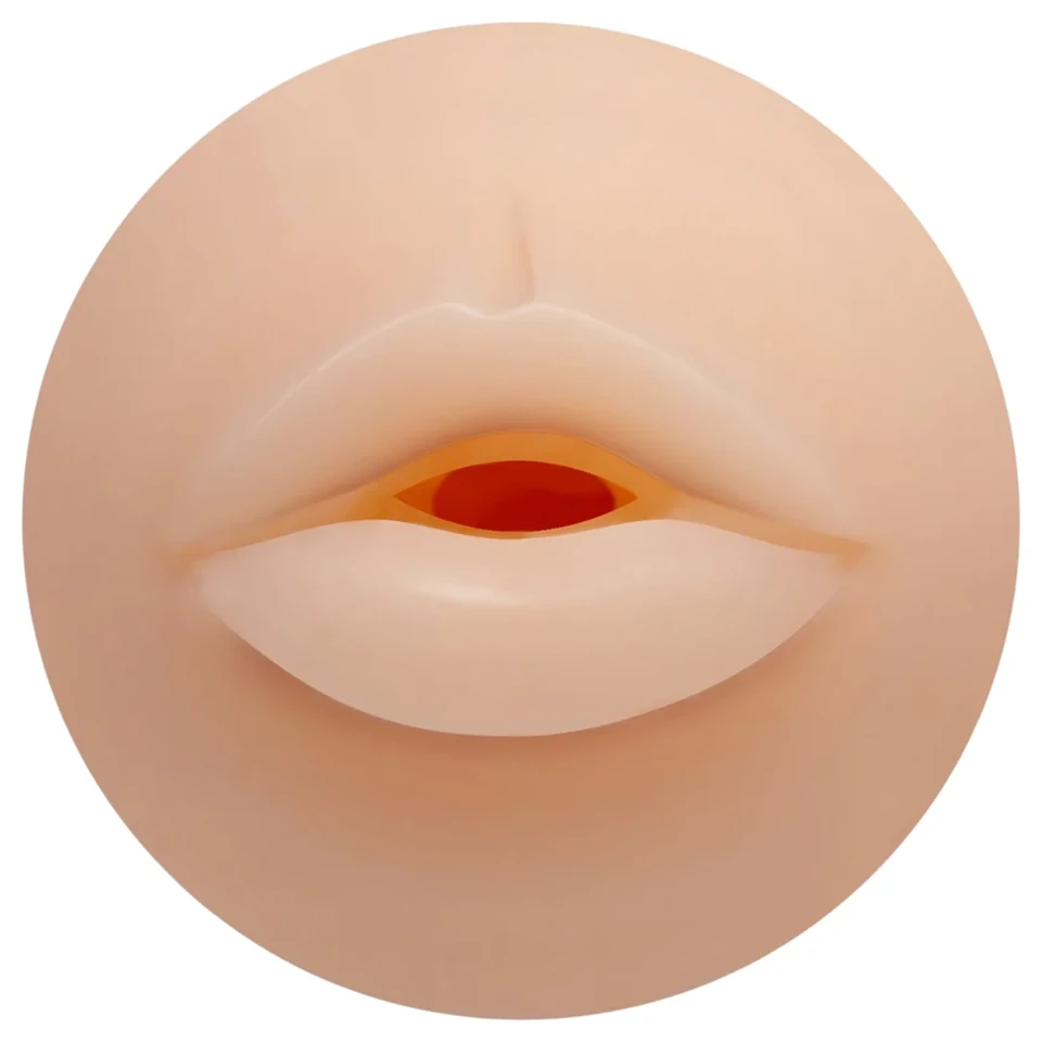 Crushious Ezy Egg Mouth - maszturbátor tojás (testszínű)