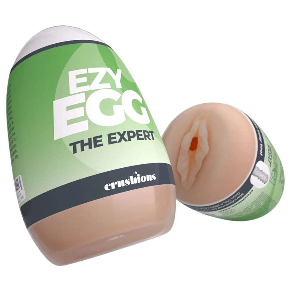 Crushious Ezy Egg The Expert - maszturbátor tojás (testszínű)