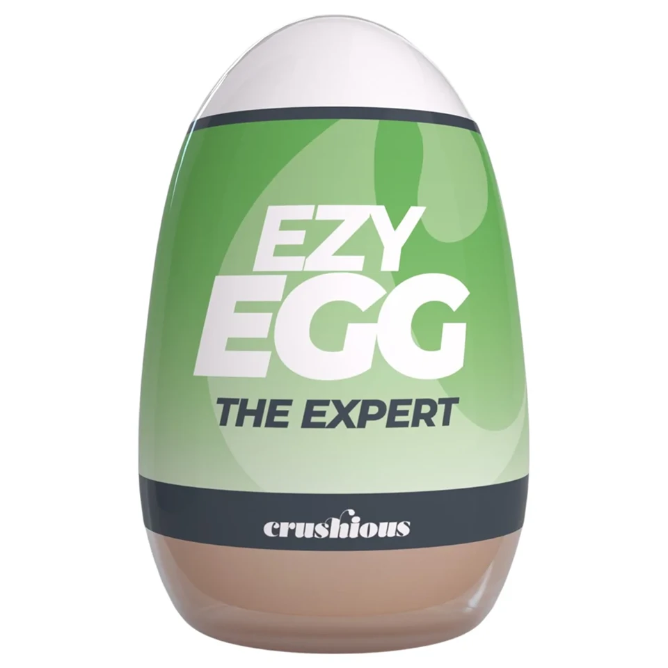 Crushious Ezy Egg The Expert - maszturbátor tojás (testszínű)