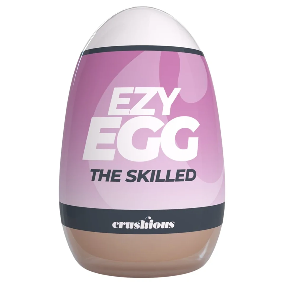 Crushious Ezy Egg The Skilled - maszturbátor tojás (testszínű)