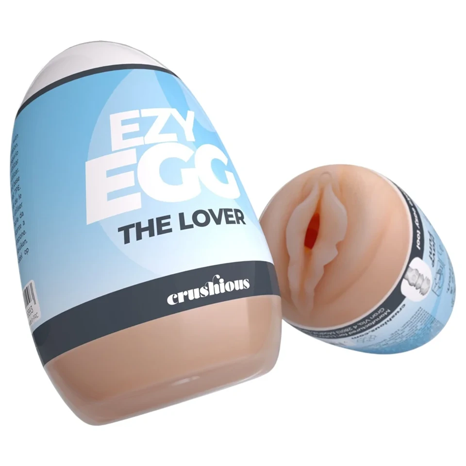 Crushious Ezy Egg The Lover - maszturbátor tojás (testszínű)