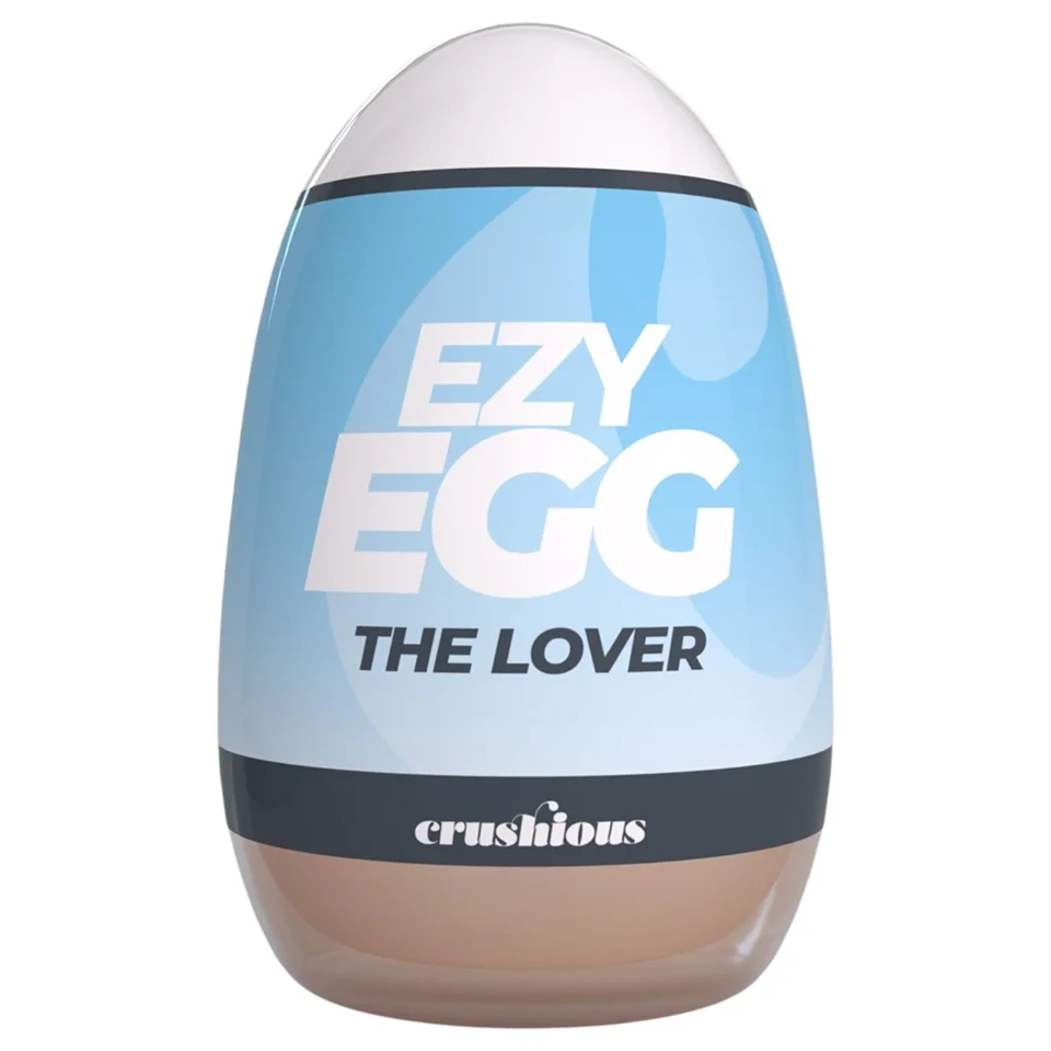 Crushious Ezy Egg The Lover - maszturbátor tojás (testszínű)