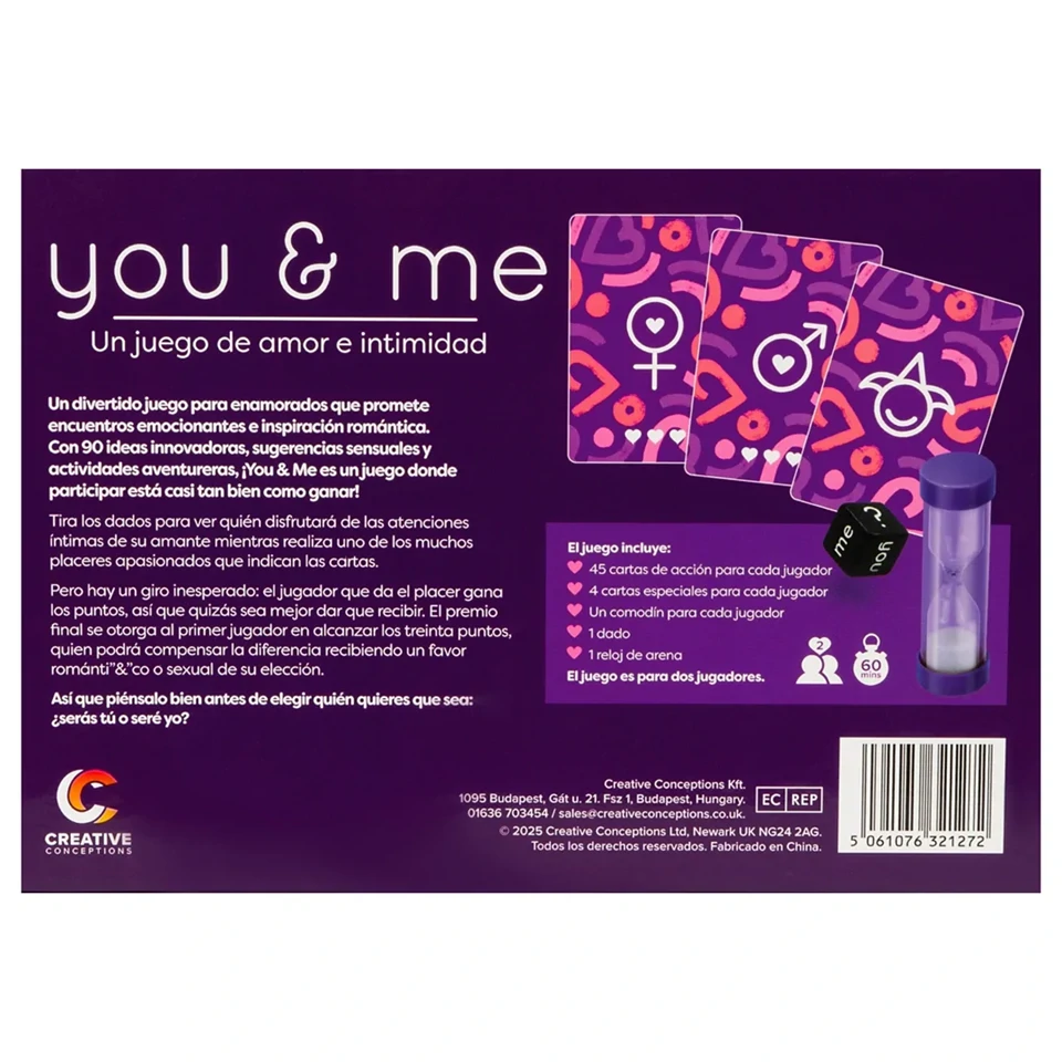 you & me - erotikus párjáték (spanyol)