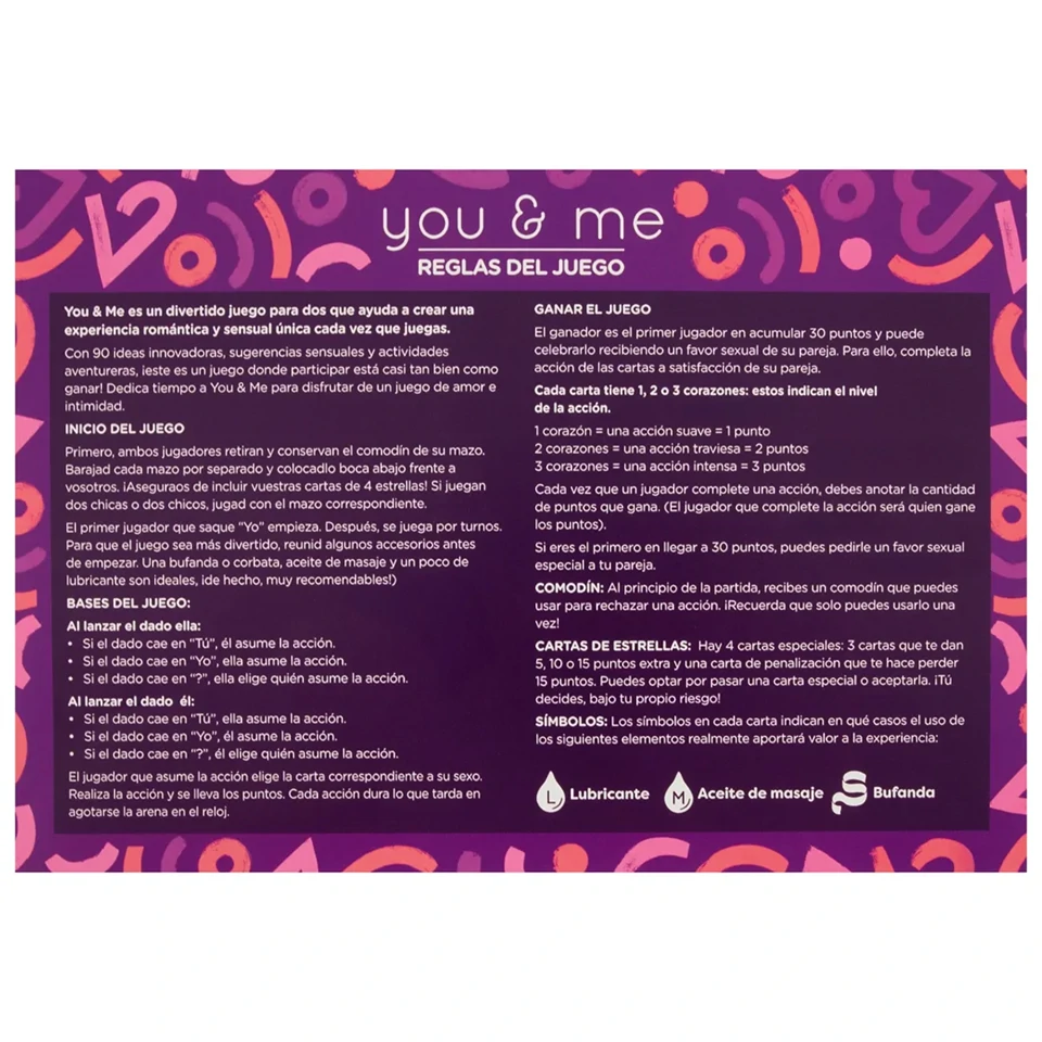 you & me - erotikus párjáték (spanyol)