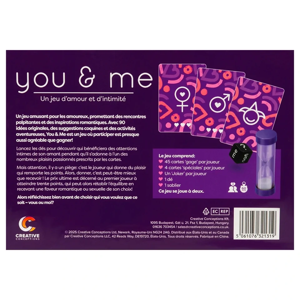 you & me - erotikus párjáték (francia)