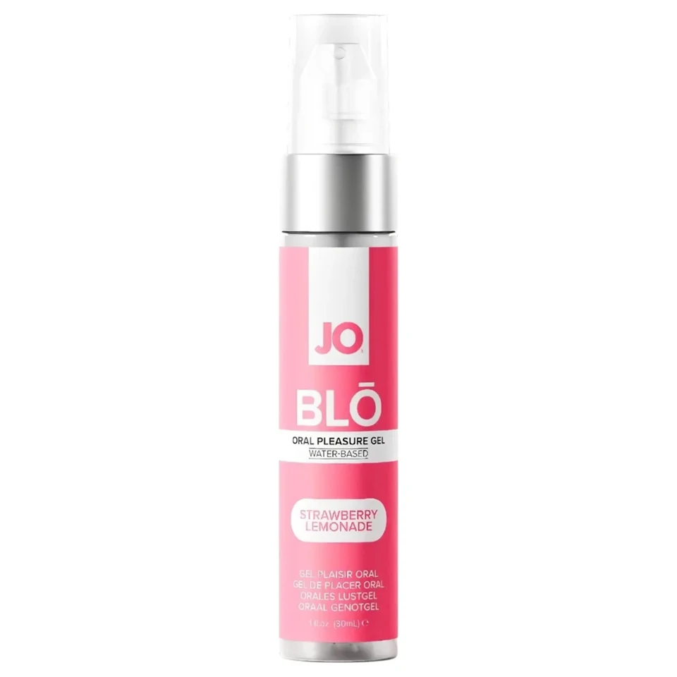 System JO BLO - ízes orál gél, eper-limonádé