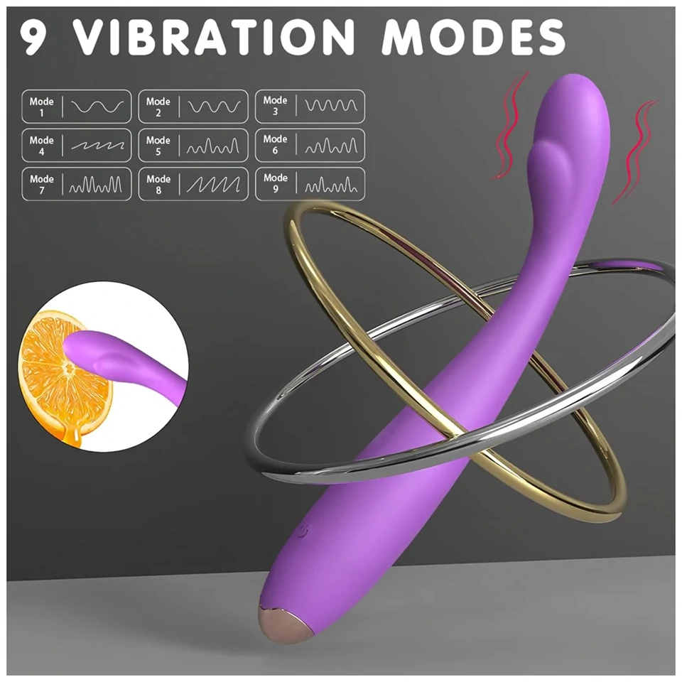 Sex HD - G-pont vibrátor (lila)