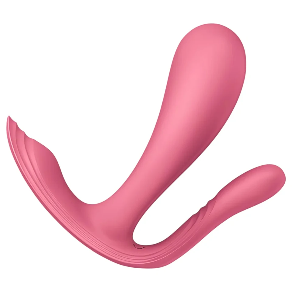 Satisfyer Top Secret+ - viselhető G-pont- és análvibrátor (rózsaszín)