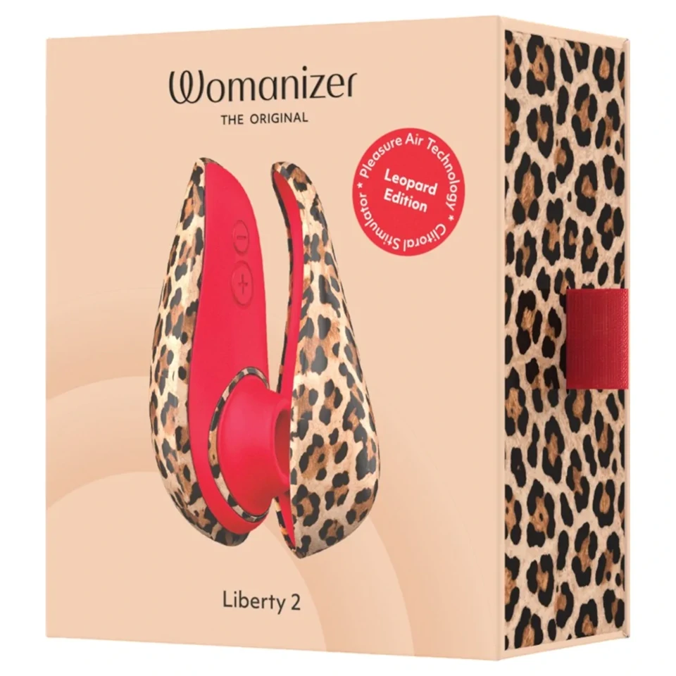Womanizer Liberty 2 - léghullámos csiklóizgató (leopárd)
