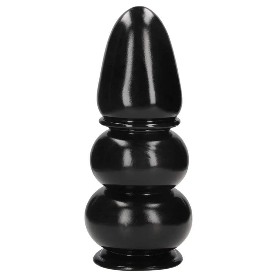 Ouch! Ultra Collosus - extra méretű anál plug (fekete) - 33 cm
