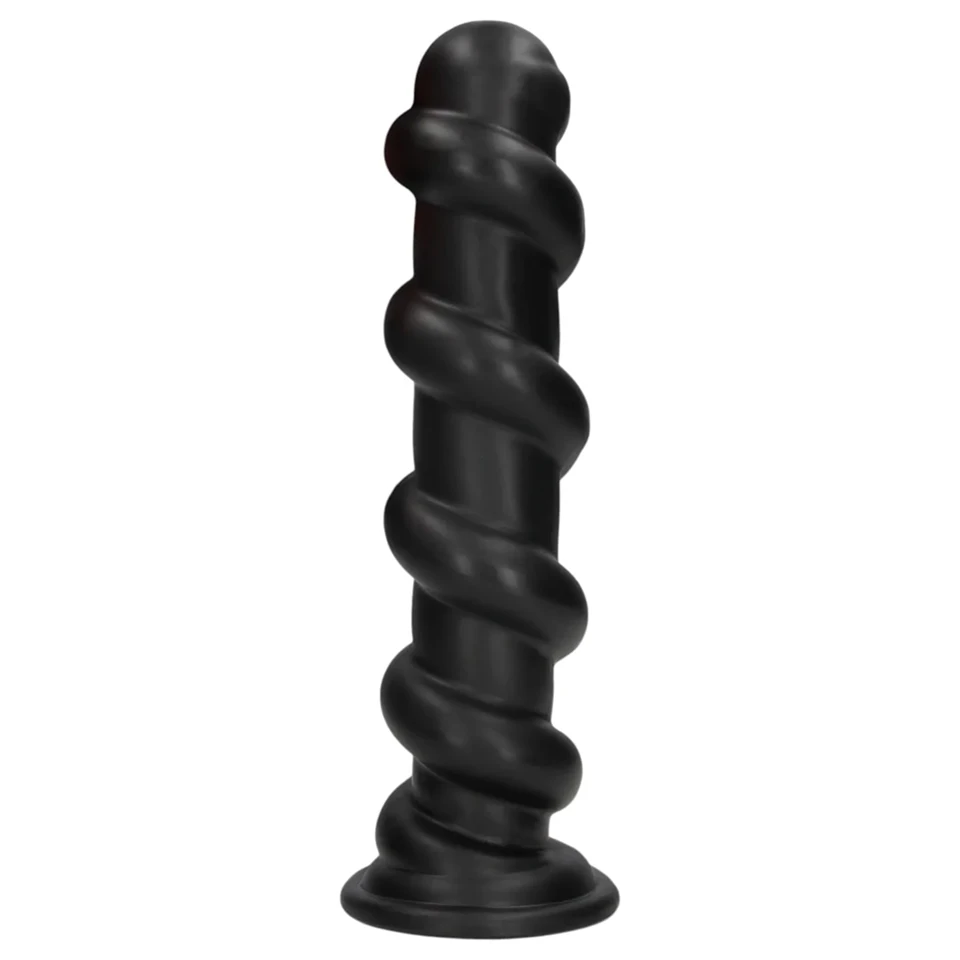Ouch! Hole Driller - óriás anál plug (fekete) - 31,5 cm