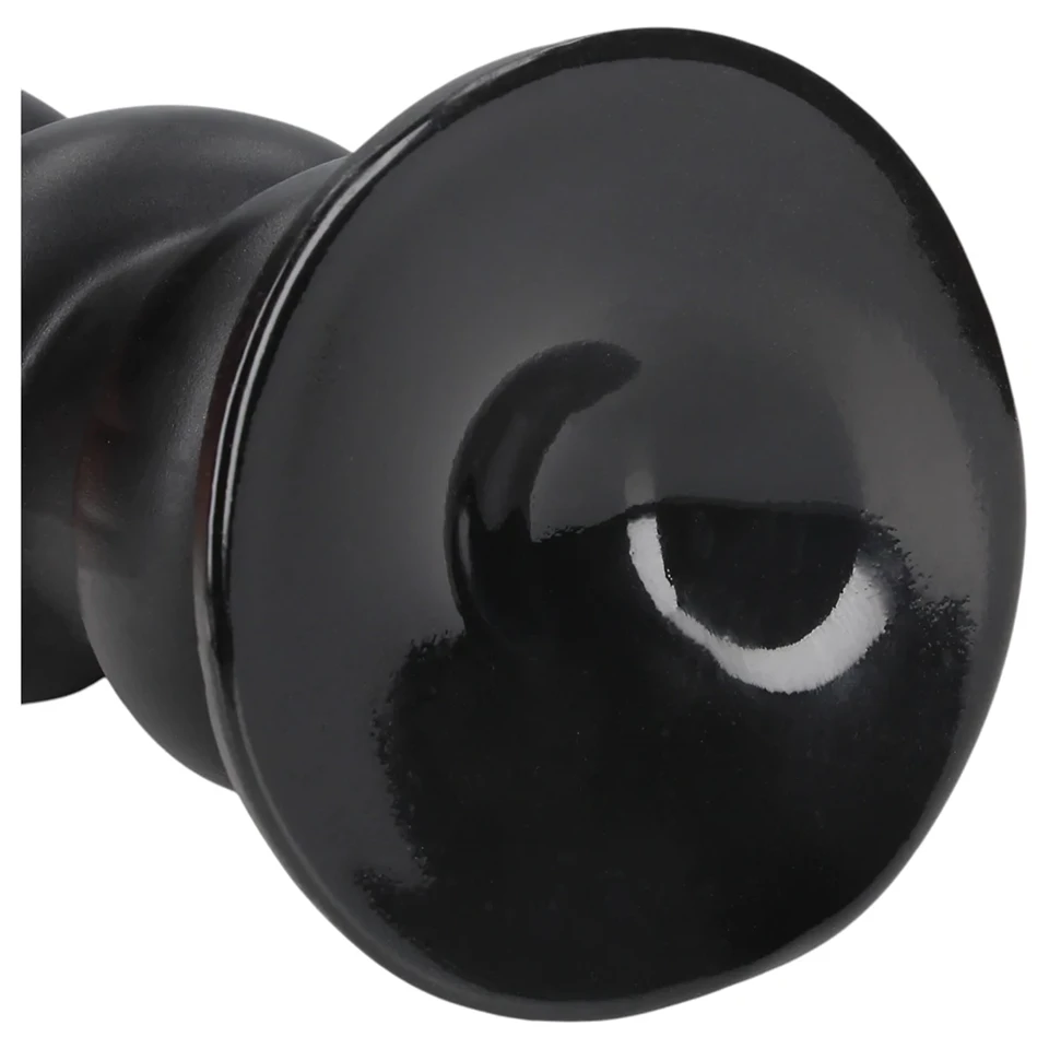 Ouch! Hole Driller - óriás anál plug (fekete) - 31,5 cm