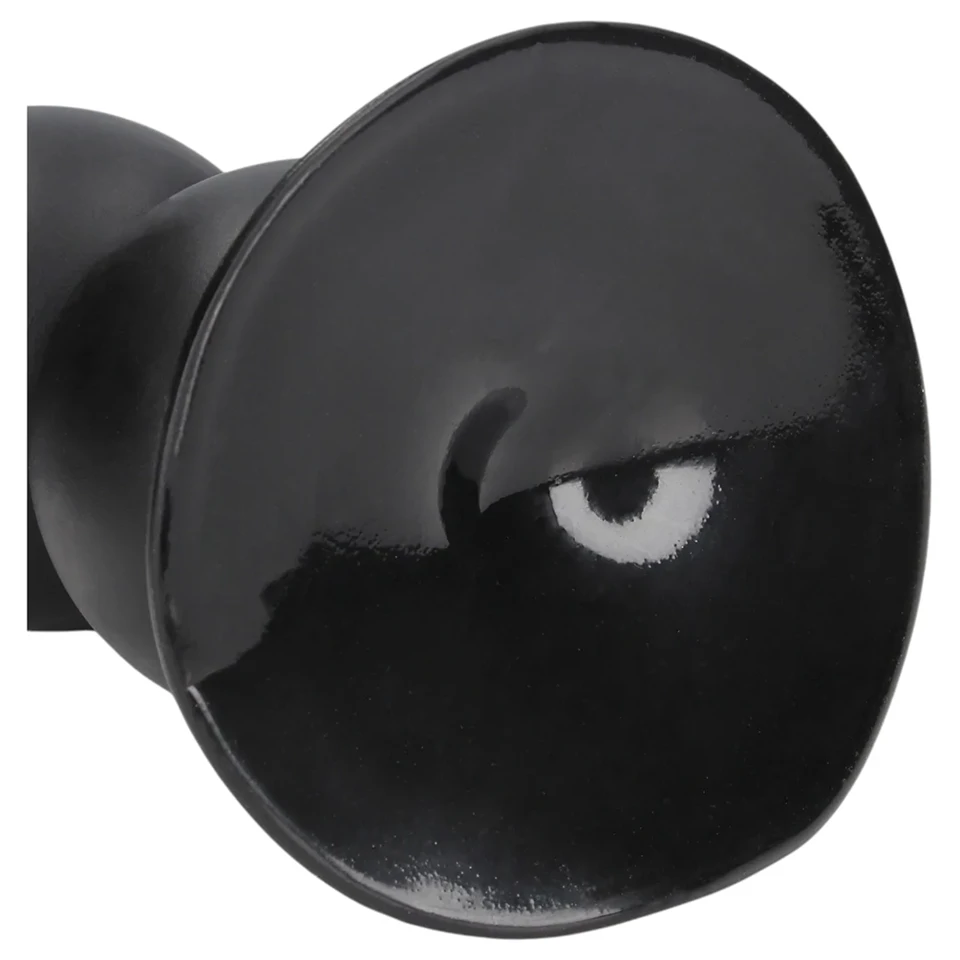 Ouch! Balls of Lust - óriás anál gyöngysor (fekete) - 55 cm