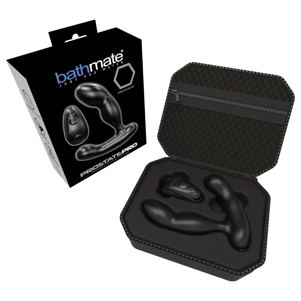 Bathmate Prostate Pro - akkus prosztata vibrátor (ezüst)