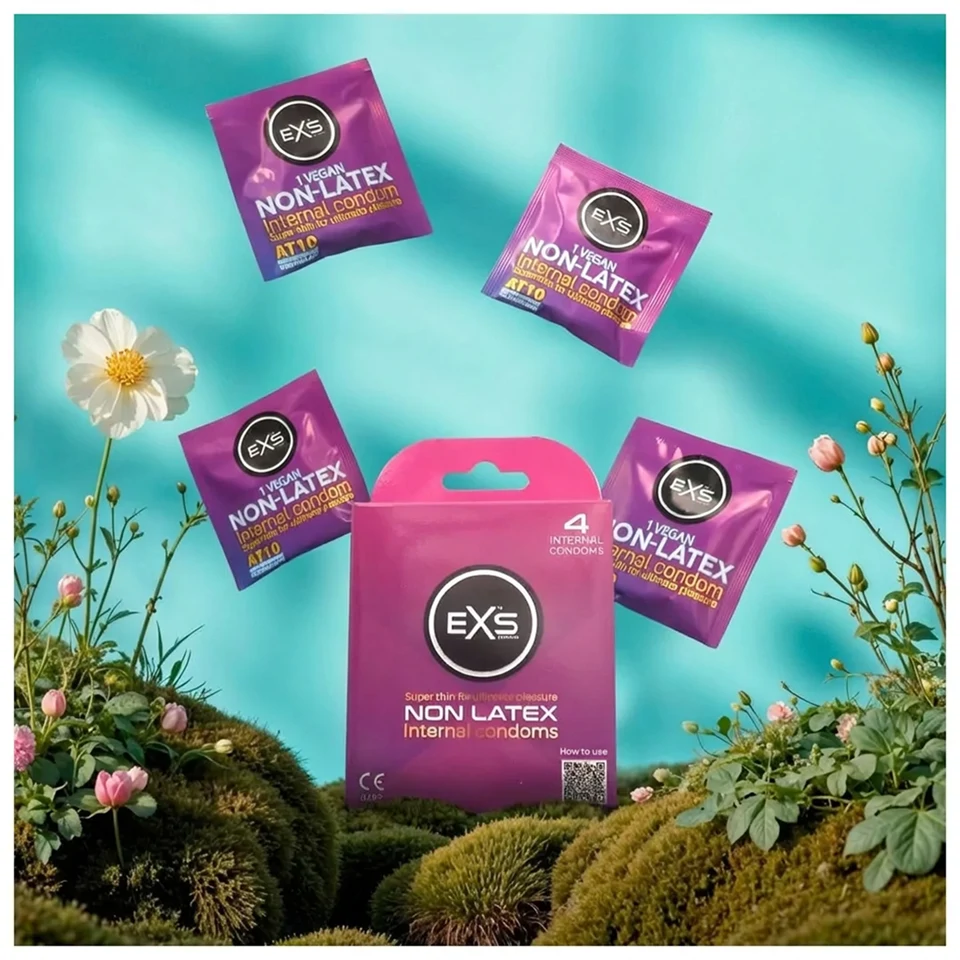 EXS Internal Condom - latexmentes női óvszer (4 db)