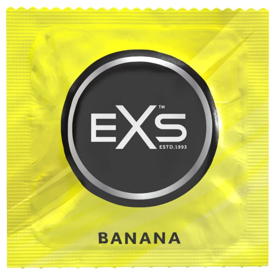 EXS Banana - banán ízű óvszer (100 db)