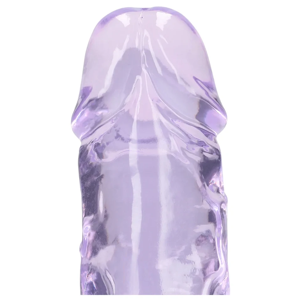 RealRock - élethű dildó tapadókoronggal (lila) - 12,7 cm