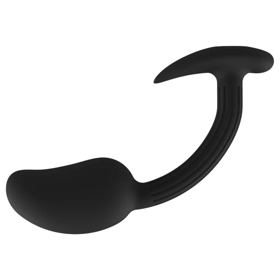 Kangvo - mágneses felfújható prosztataplug görgőgolyóval (fekete)