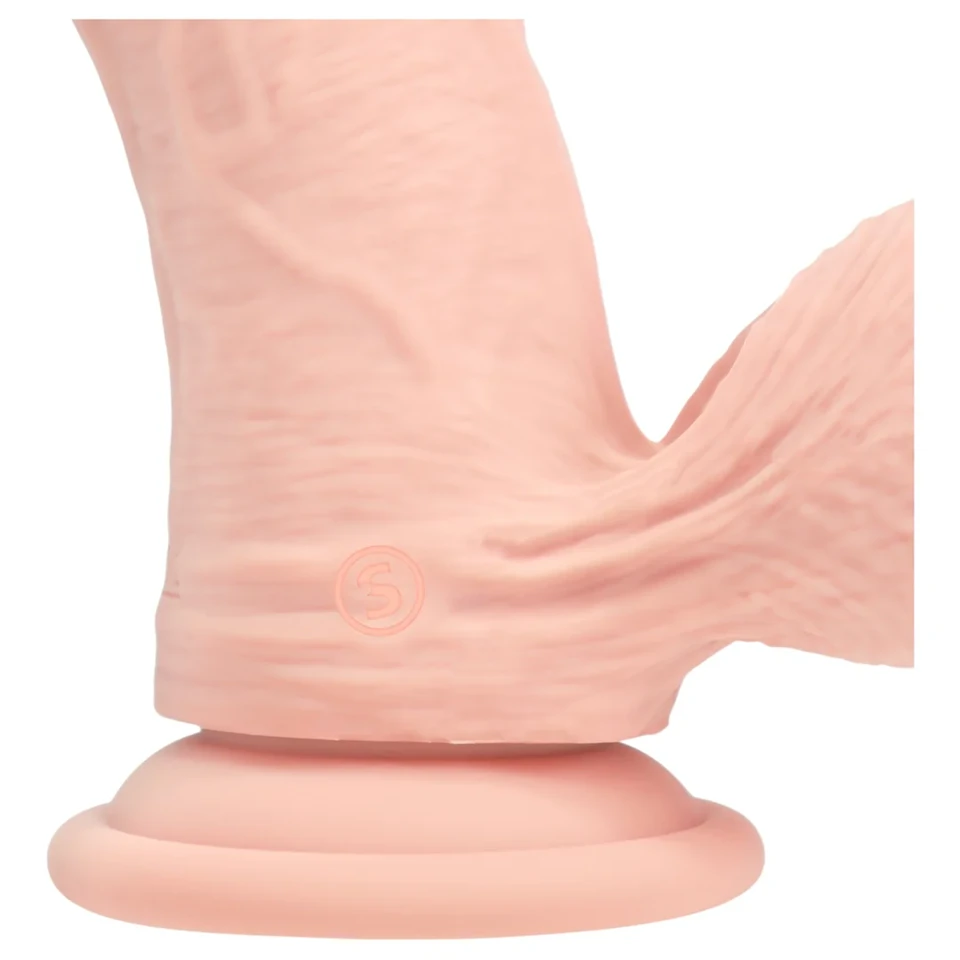 RealRock - dupla sűrűségű élethű vibrátor (testszínű) - 20 cm