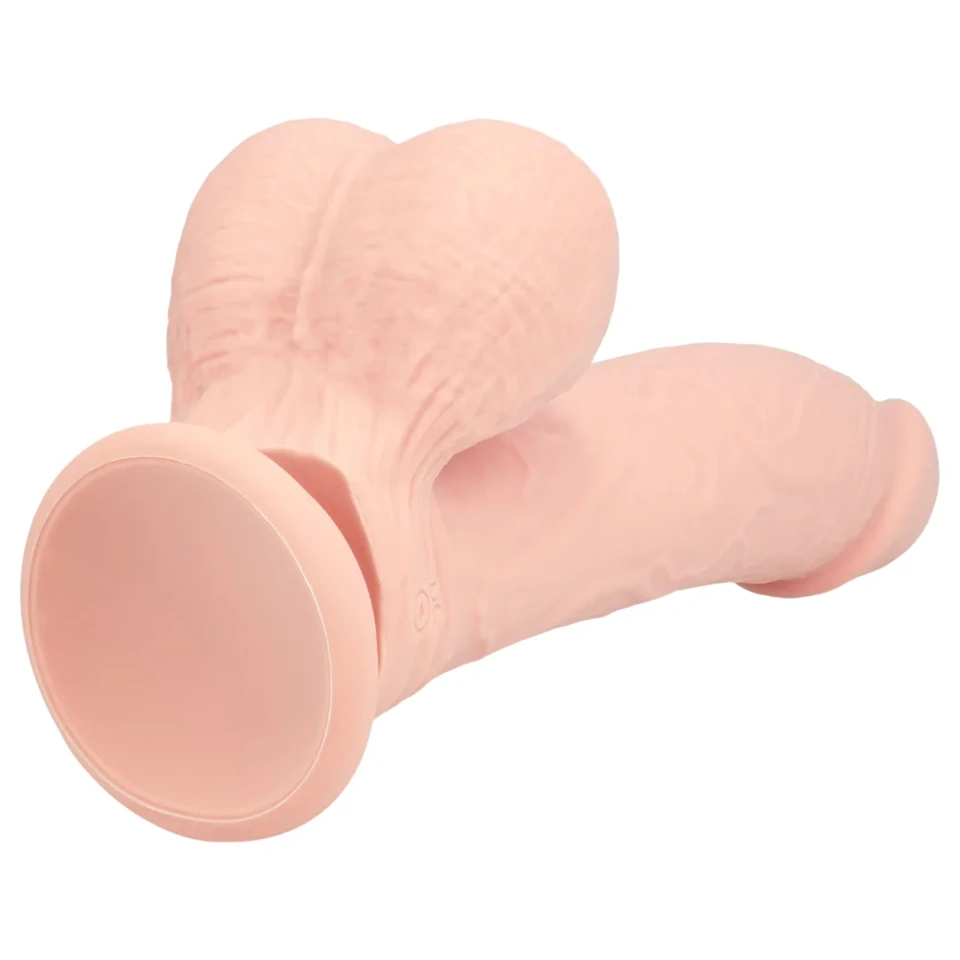 RealRock - dupla sűrűségű élethű vibrátor (testszínű) - 18 cm