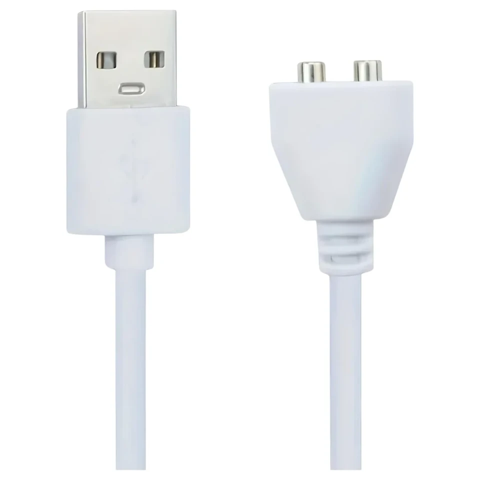 Pleasure Charge Loveline - mágneses USB töltőkábel (fehér)
