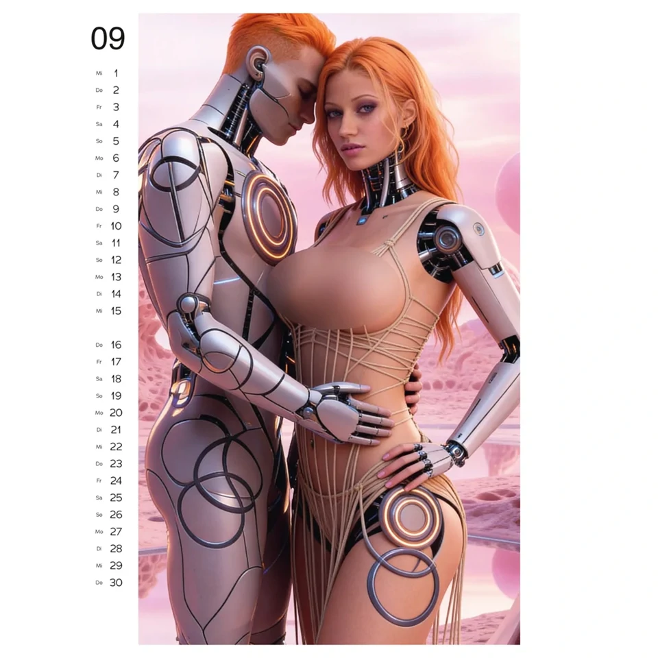 Wild Fantasy 2027 - erotikus falinaptár (10 db)
