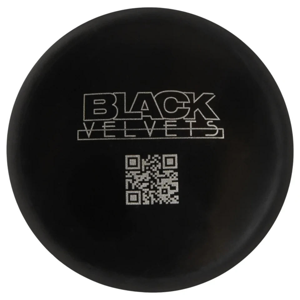 Black Velvets - tapadókorongos szilikon anál plug (fekete) - M