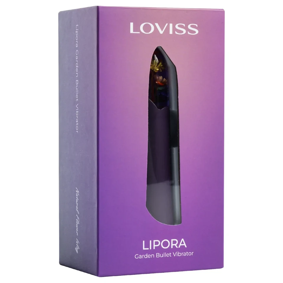LOVISS Flower - mini rúdvibrátor (lila)