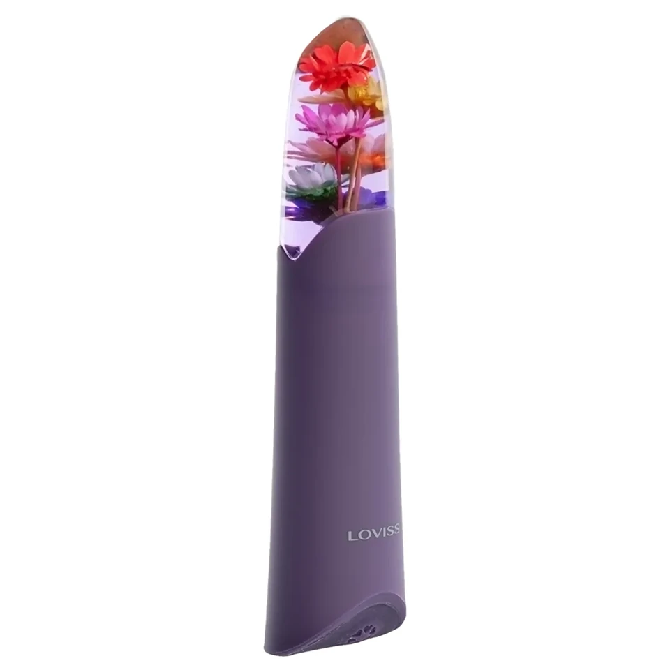 LOVISS Flower - mini rúdvibrátor (lila)