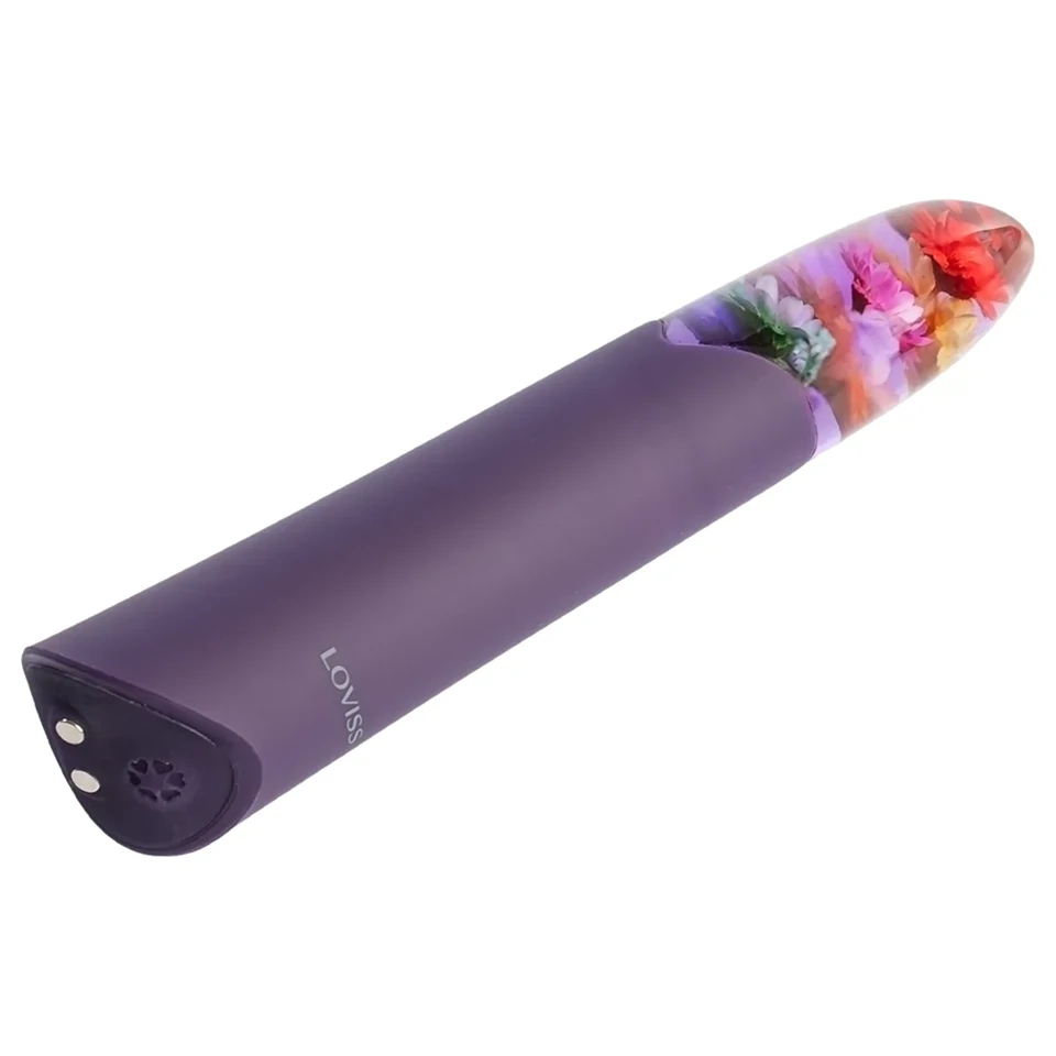 LOVISS Flower - mini rúdvibrátor (lila)