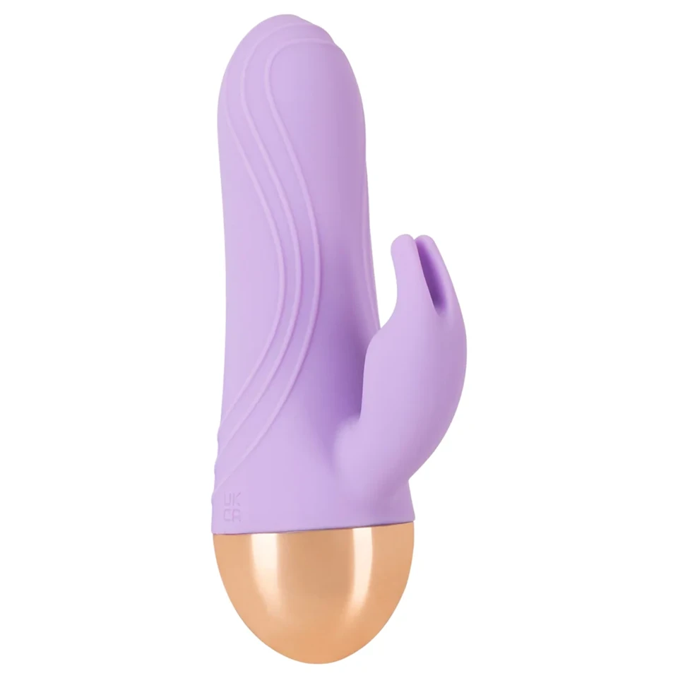 Cuties - akkus, vízálló mini csiklókaros vibrátor (lila)