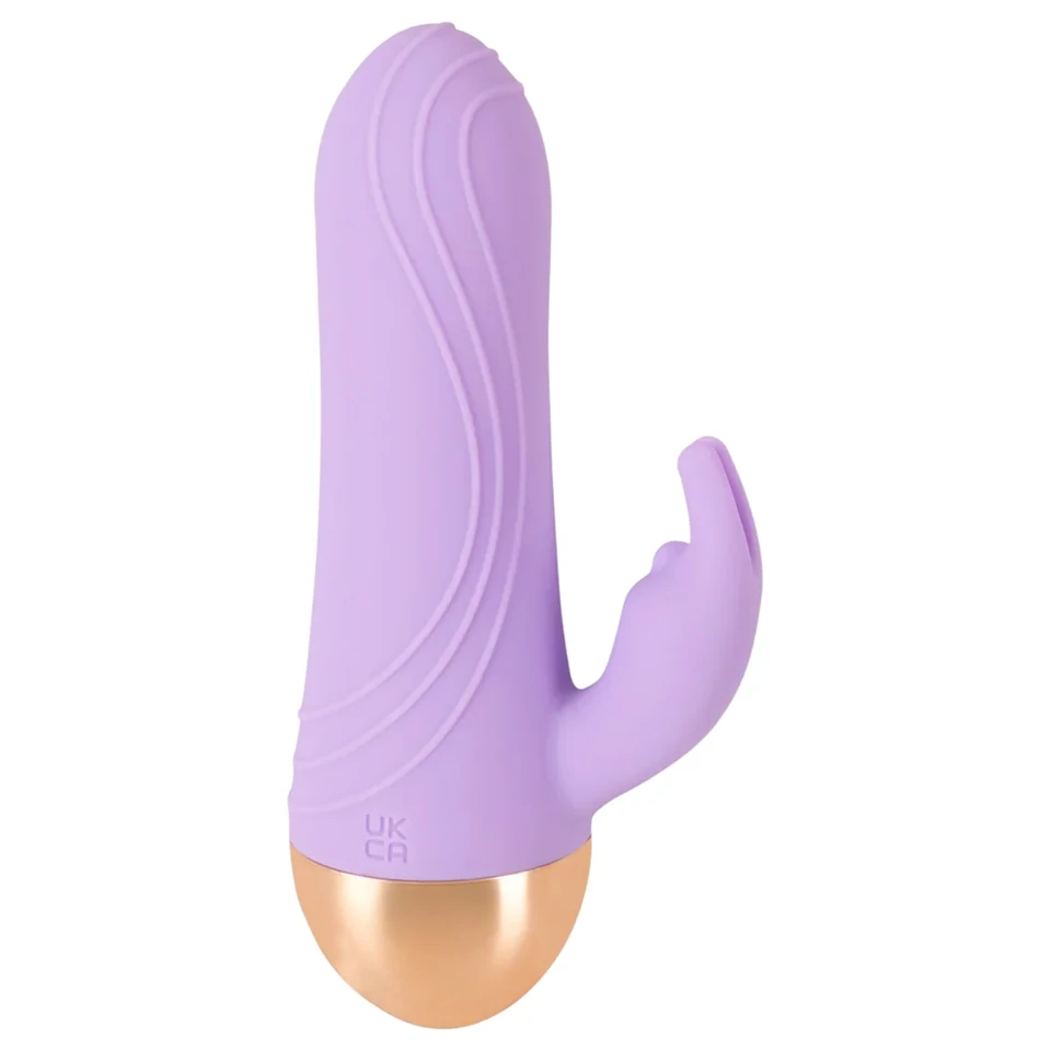 Cuties - akkus, vízálló mini csiklókaros vibrátor (lila)