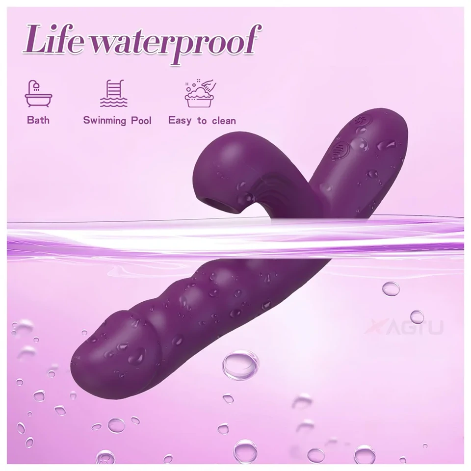 AlvUp - lökő G-pont vibrátor (lila)