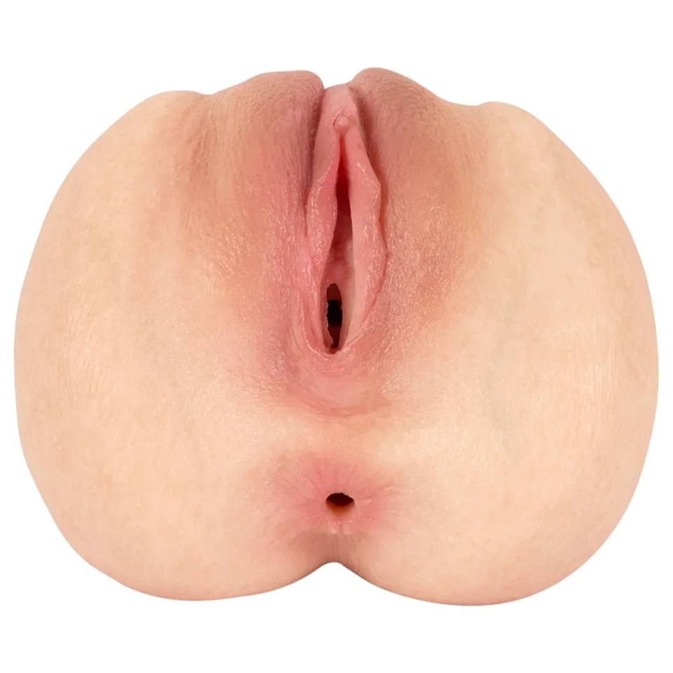 Realistixxx Real Stroker - élethű vagina és anál maszturbátor (testszínű)