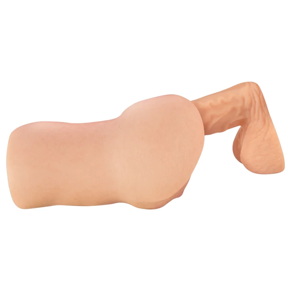 Realistixxx Real Stroker - élethű vagina és anál maszturbátor (testszínű)