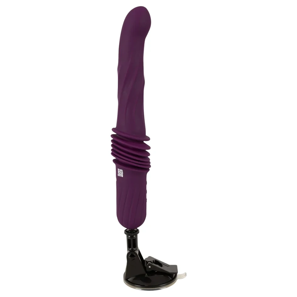 You2Toys - távirányítós melegítős lökő vibrátor (lila)