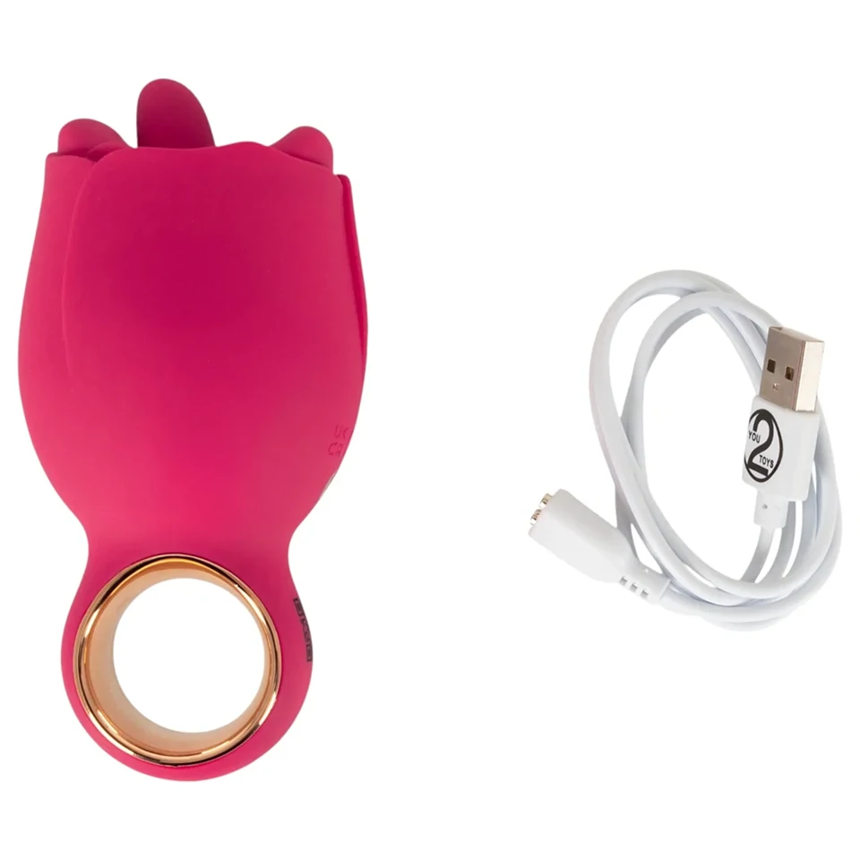 You2Toys Oral Fun - nyelves csiklóizgató (rózsaszín)
