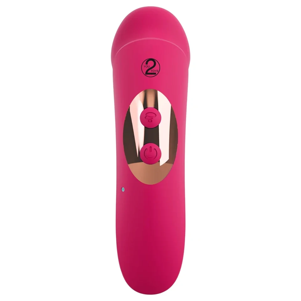You2Toys Oral Fun - szívó és nyelves csiklóizgató (rózsaszín)