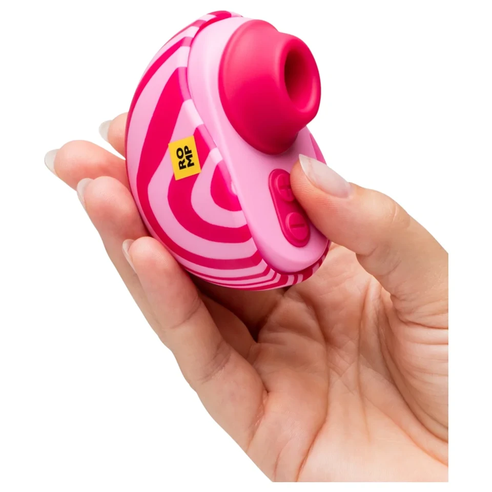 ROMP Spin - léghullámos csiklóizgató (rózsaszín)