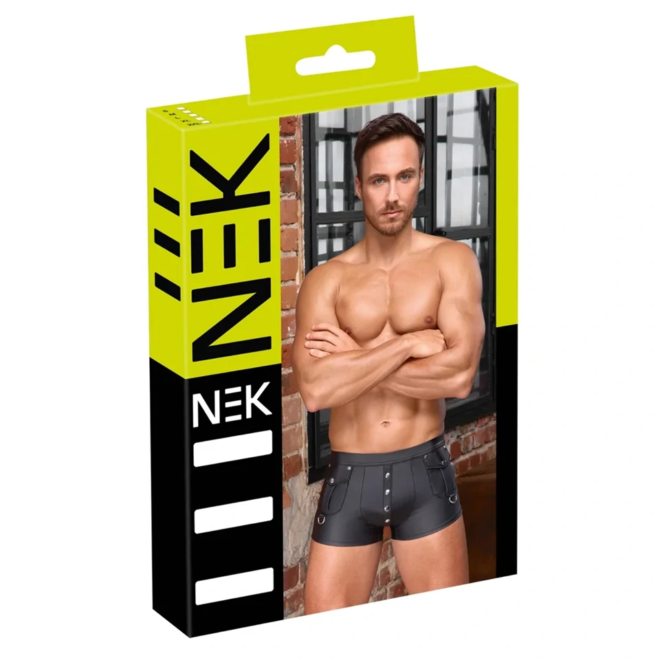 NEK - matt hatású férfi alsó (fekete)