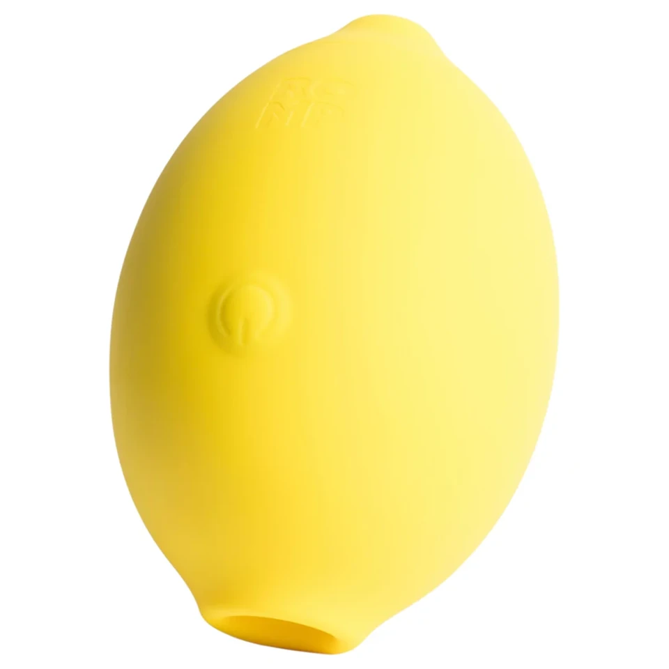 Romp Lemon Crush - léghullámos csiklóizgató (sárga)