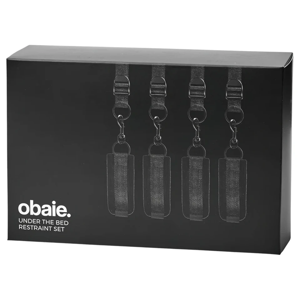 Obaie - matrac alatti kötözőszett (fekete)