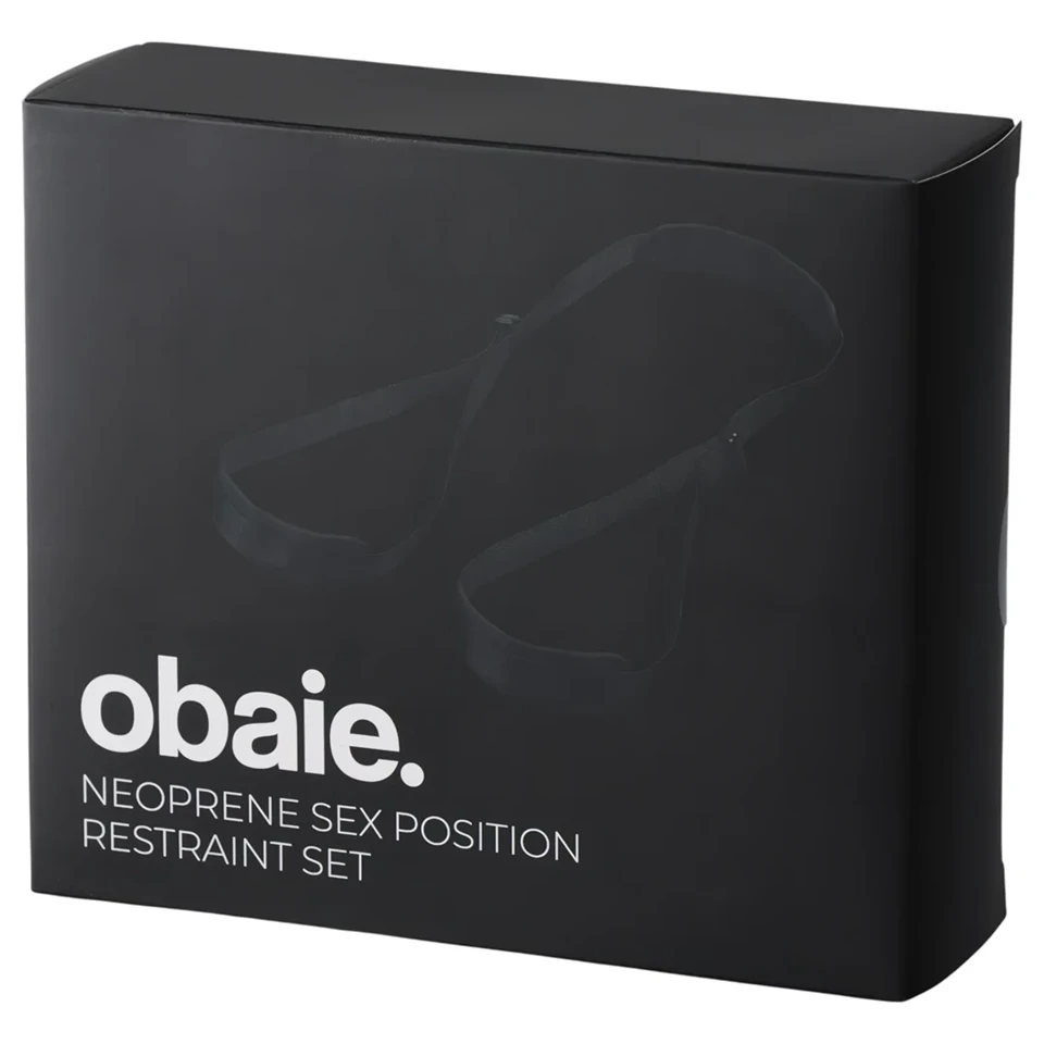 Obaie - neoprén pozíciótartó heveder (fekete)