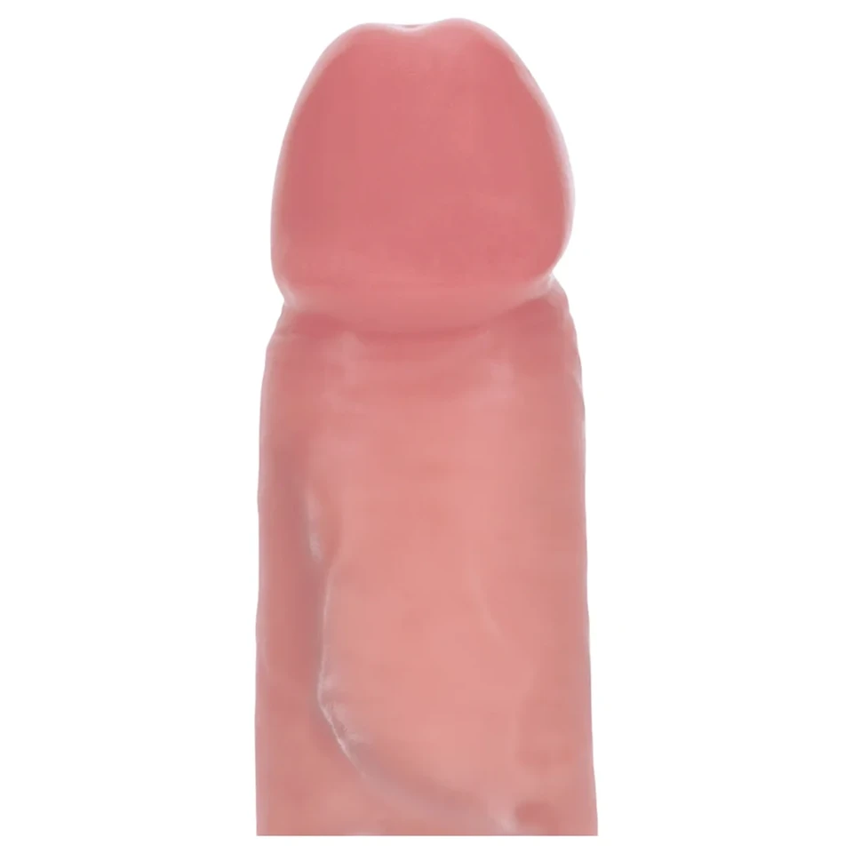 RealRock - dupla sűrűségű élethű dildó (testszínű) - 18,5 cm