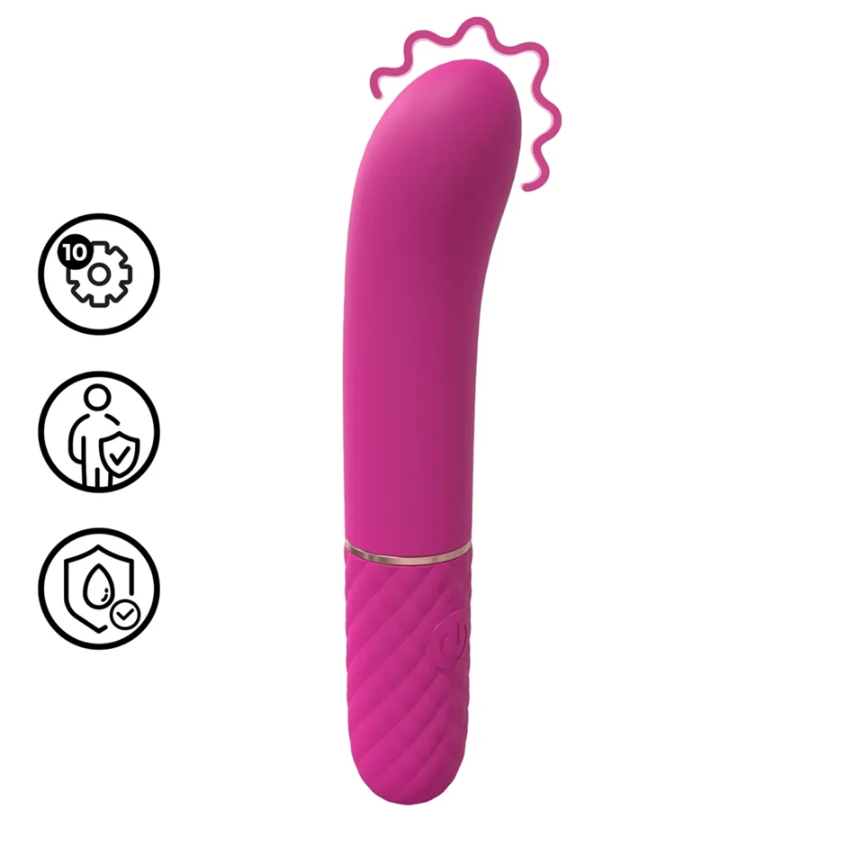 Loveline - mini G-pont vibrátor (rózsaszín)