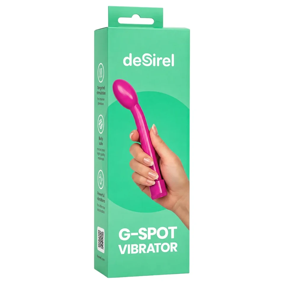 Desirel - akkus ívelt G-pont vibrátor (rózsaszín)