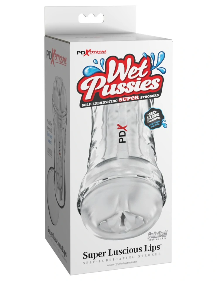 Super Luscious Lips Self-Lubricating Stroker