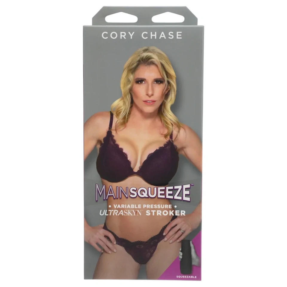 Doc Johnson Main Squeeze Cory Chase - élethű műpunci maszturbátor (testszínű)